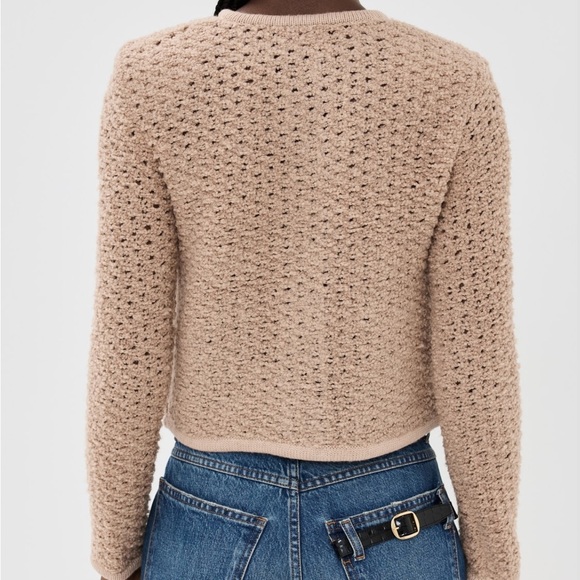 STAUD Staud Lisson Jacket, Tan Camel, size S - Picture 2 of 11